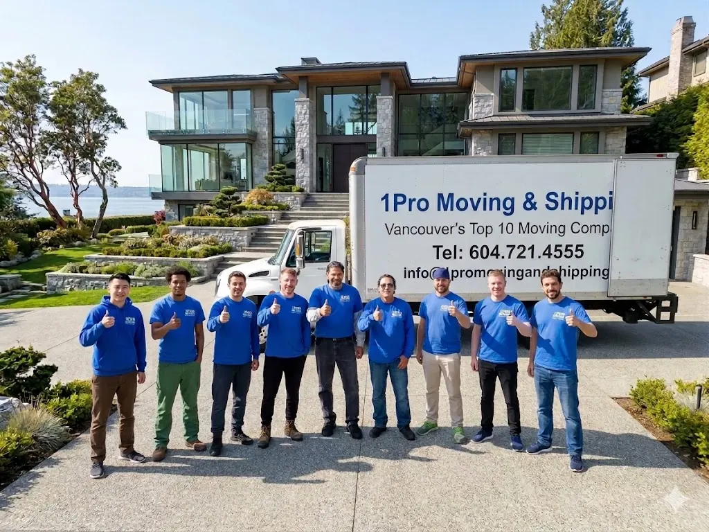 1Pro Moving crew on a job